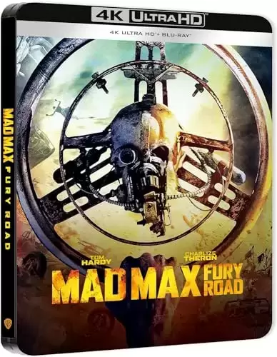 Blu-ray Steelbook - Mad Max : Fury Road : Edition SteelBook [4K Ultra HD + Blu-Ray]