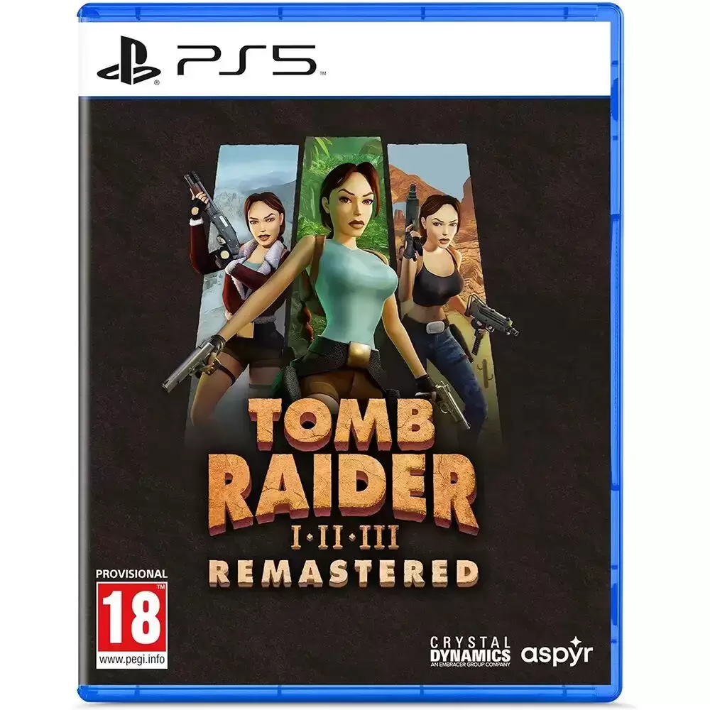 Jeux PS5 - Tomb Raider I-II-III Remastered