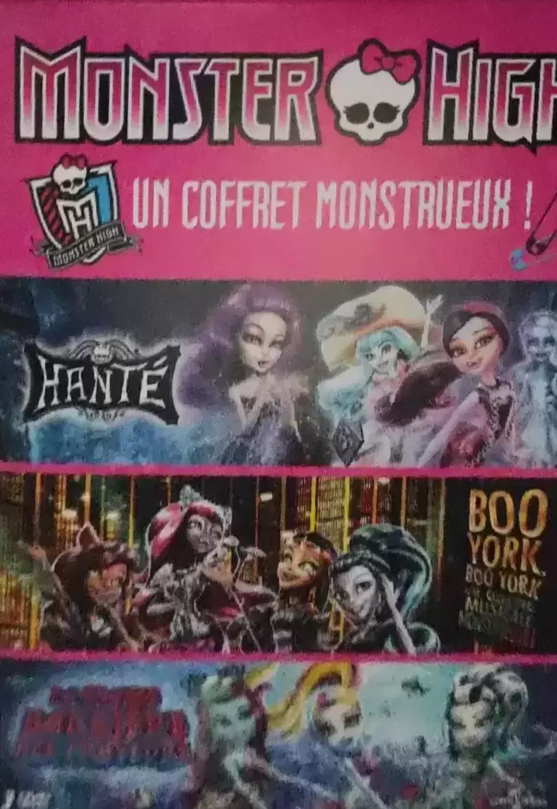 DVD Monster High - Monster high un coffret monstrueux