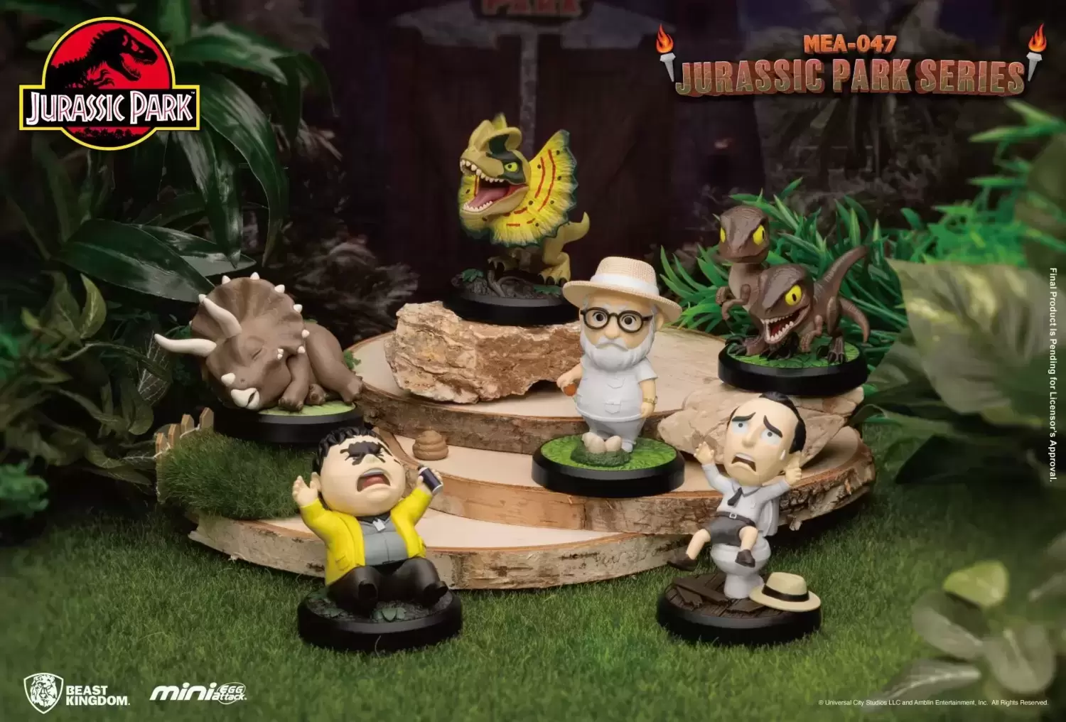 Mini Egg Attack - Jurassic Park Series Set