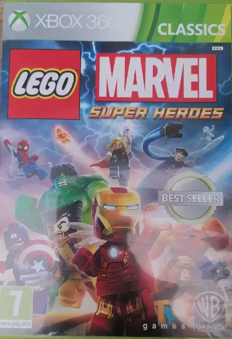 XBOX 360 Games - Lego Marvel Super Heroes Classics