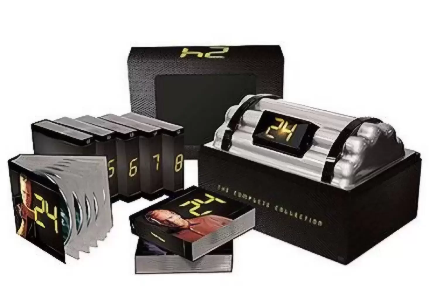 24 Heures Chrono - 24 heures chrono - l\'intégrale des 8 saisons - coffret bombe