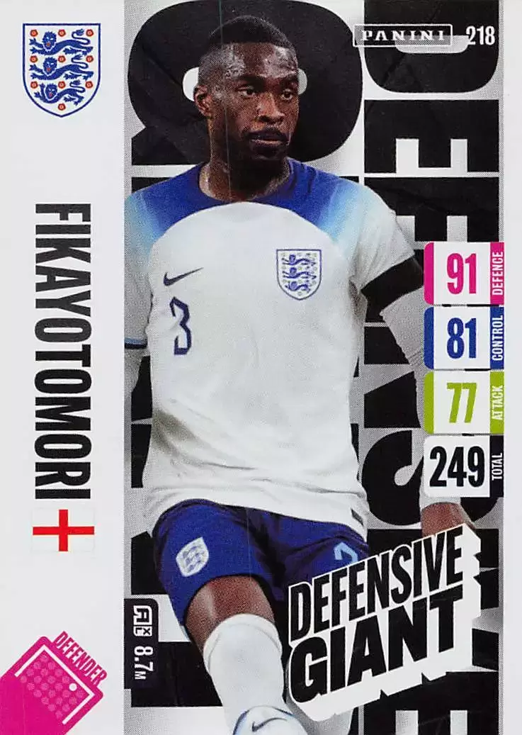 England 2024 Tournament Edition - Fikayo Tomori - Defensive Giant