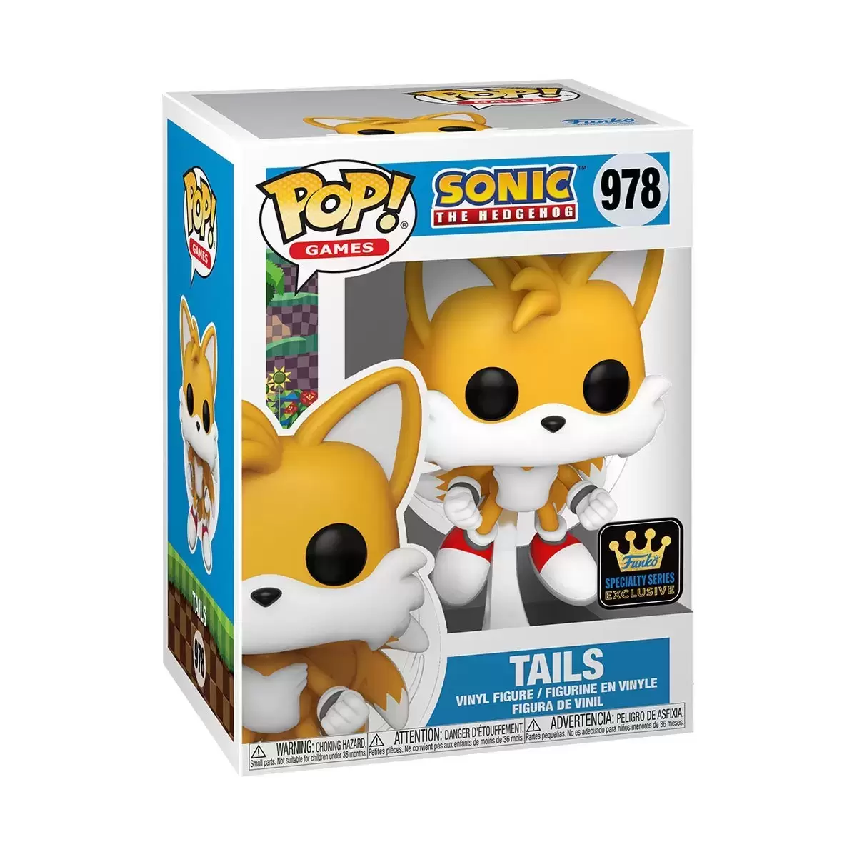 Sonic the Hedgehog - Tails - POP! Games action figure 978