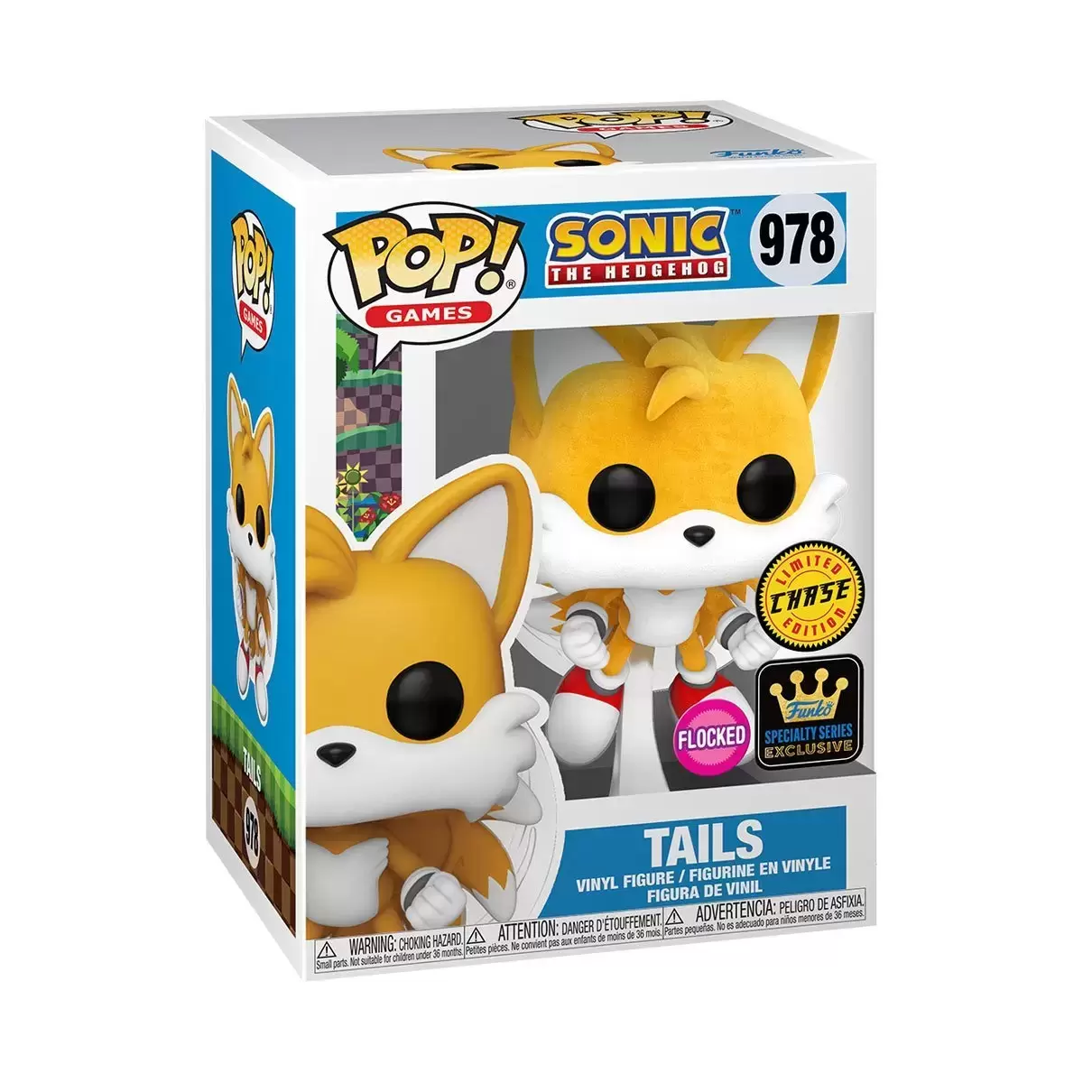 POP! Games - Sonic the Hedgehog - Tails Flocked