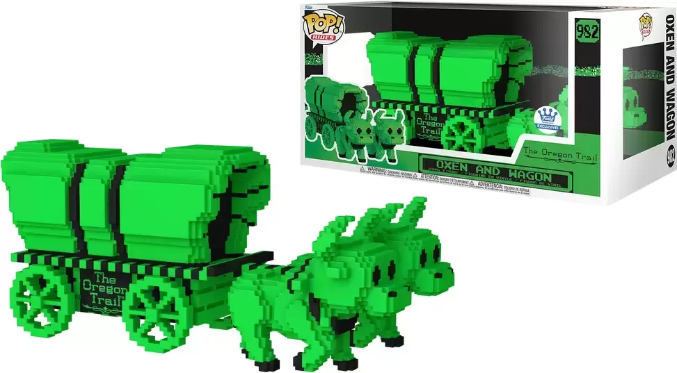 POP! Rides - Oxen And Wagon - The Oregon Trail