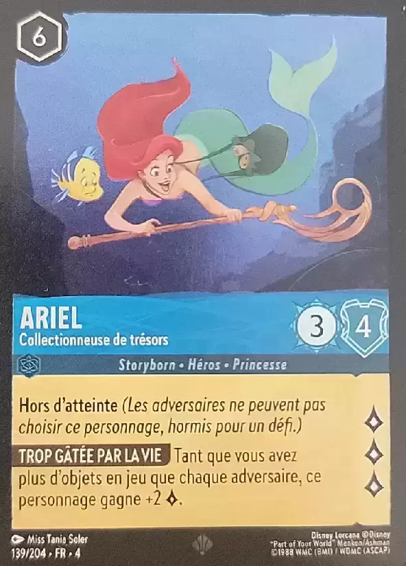 Le retour d\'Ursula - Chapitre 4 - Ariel - Collectionneuse de Trésors - Brillante