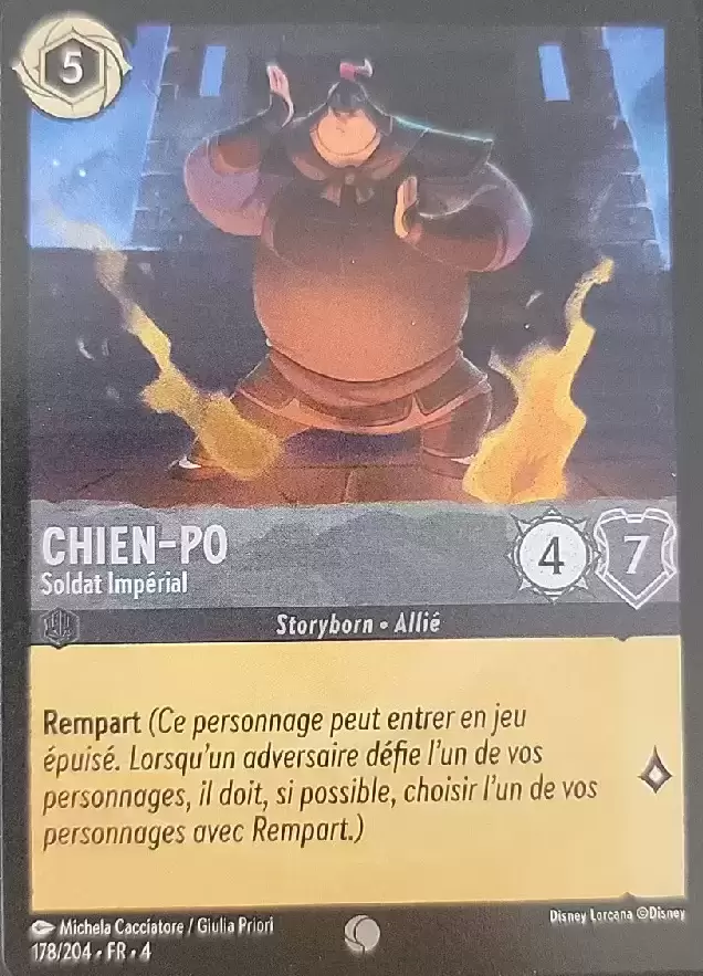 Le retour d\'Ursula - Chapitre 4 - Chien-po - Soldat Impérial - Brillante