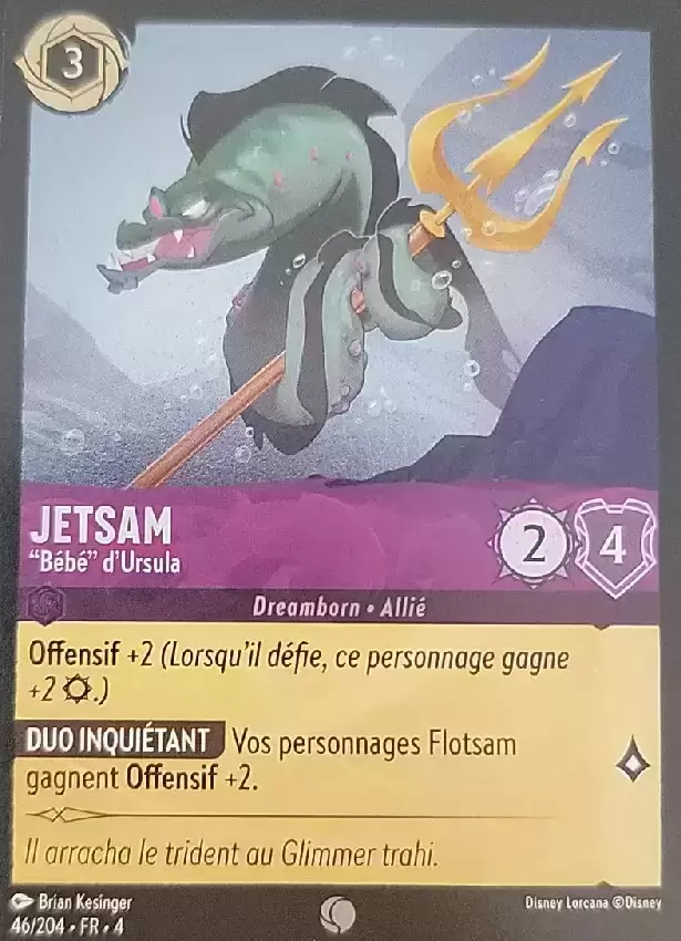 Le retour d\'Ursula - Chapitre 4 - Jetsam - « Bébé » d\'Ursula - Brillante