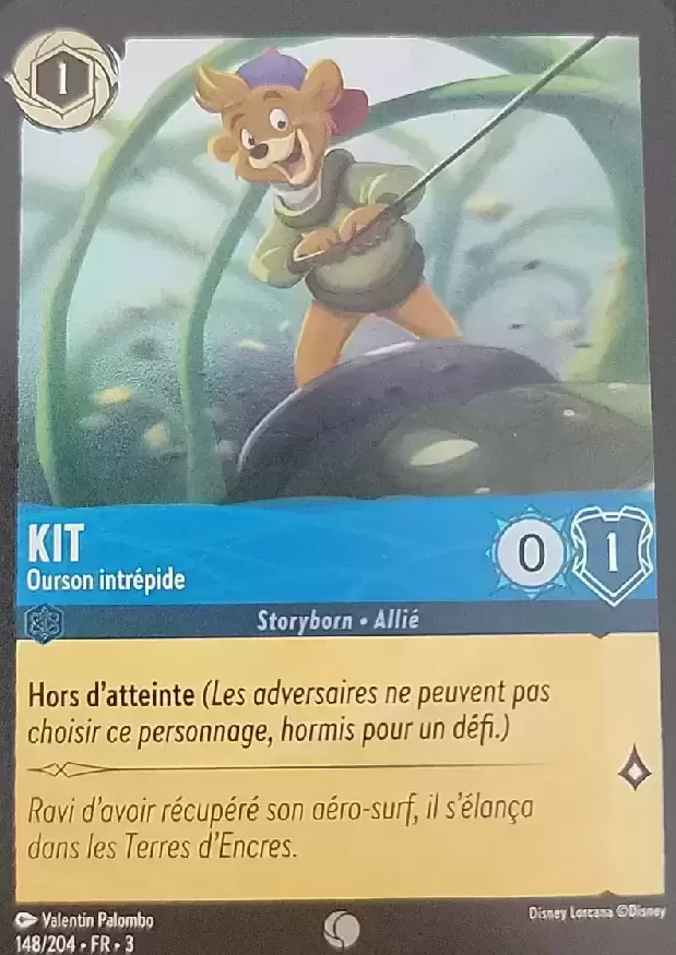 Les Terres d\'Encres - Chapitre 3 - Kit - Ourson intrépide - Brillante