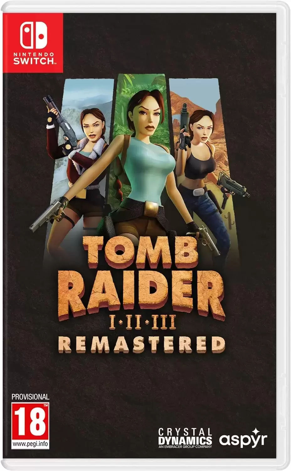 Jeux Nintendo Switch - Tomb Raider I-II-III Remastered