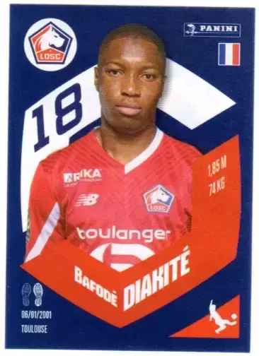 Foot 2024 Ligue 1 Uber Eats - Bafodé Diakité - LOSC LILLE