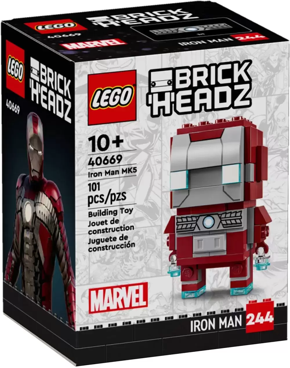 LEGO BrickHeadz - 244 - Iron Man MK5
