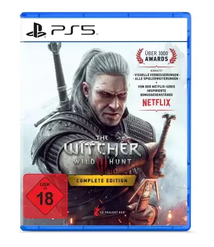 Jeux PS5 - The Witcher III Complete Edition