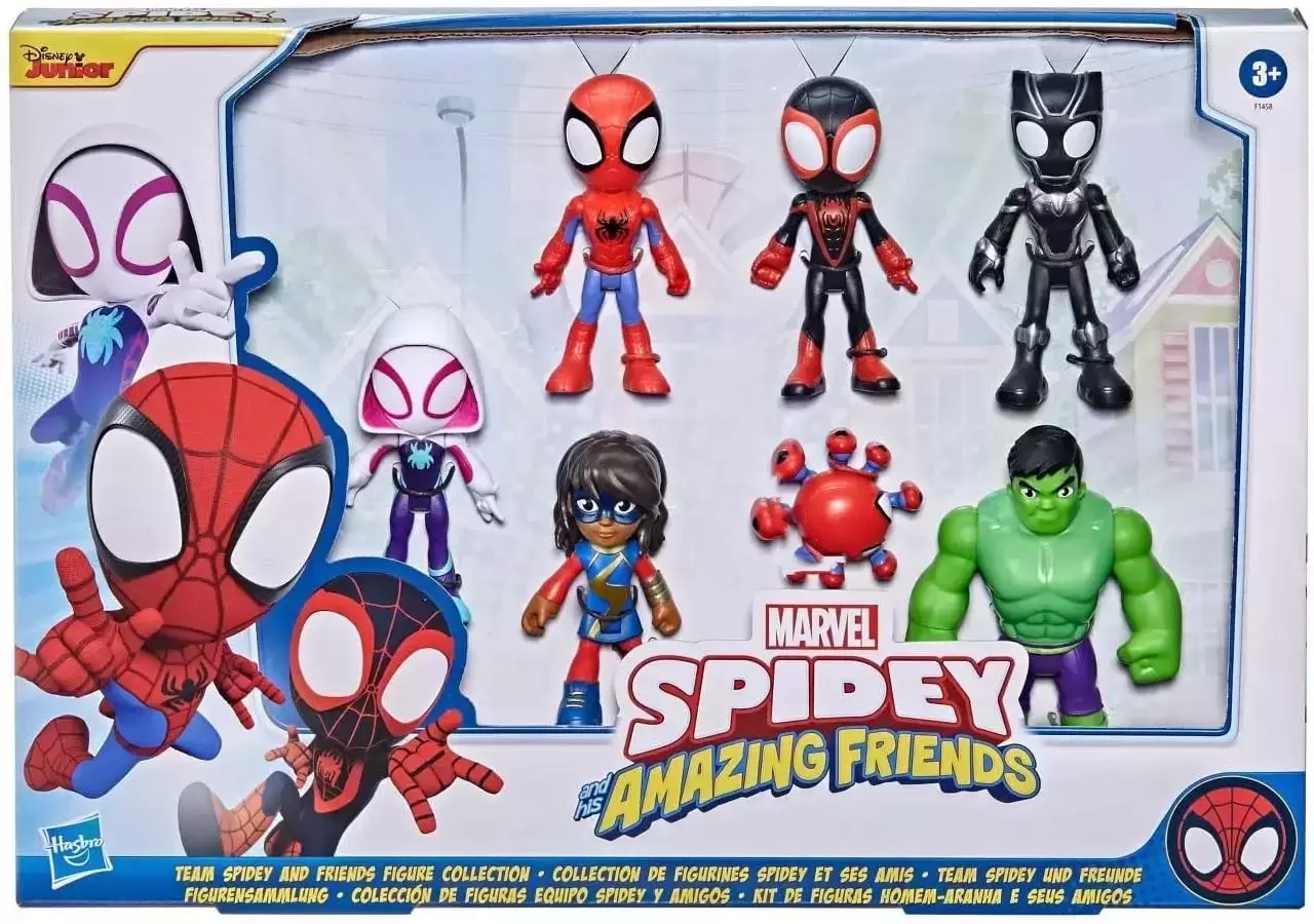 Spidey And His Amazing Friends - Team Spidey and Friends Figure Collection