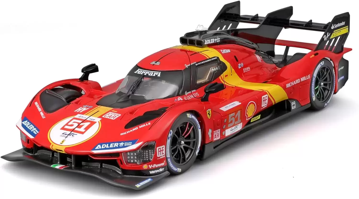 Bburago 1/24 - Ferrari Racing - 499P LMH 2023
