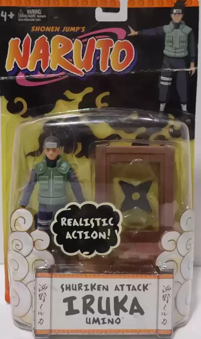 Naruto - Mattel - Shiruken Attack Iruka Umino