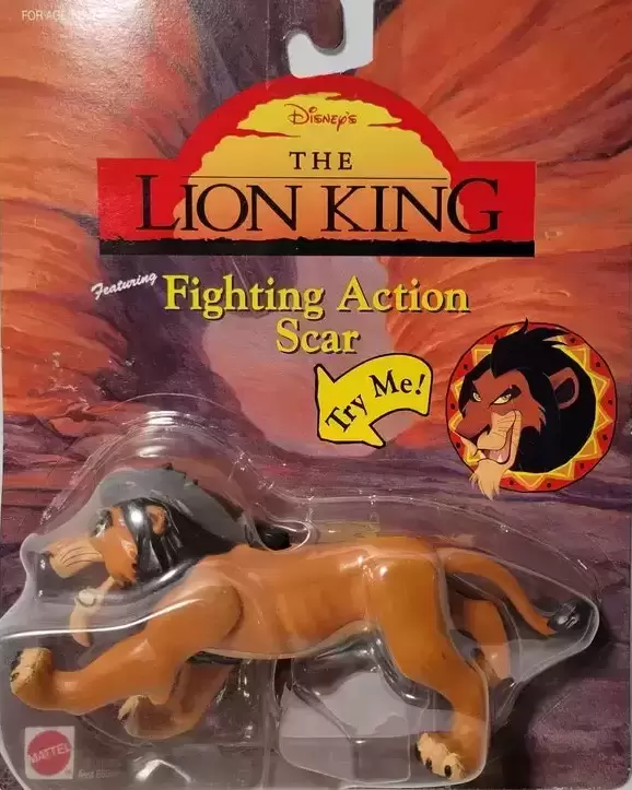 The Lion King (Mattel) - Fighting Action Scar