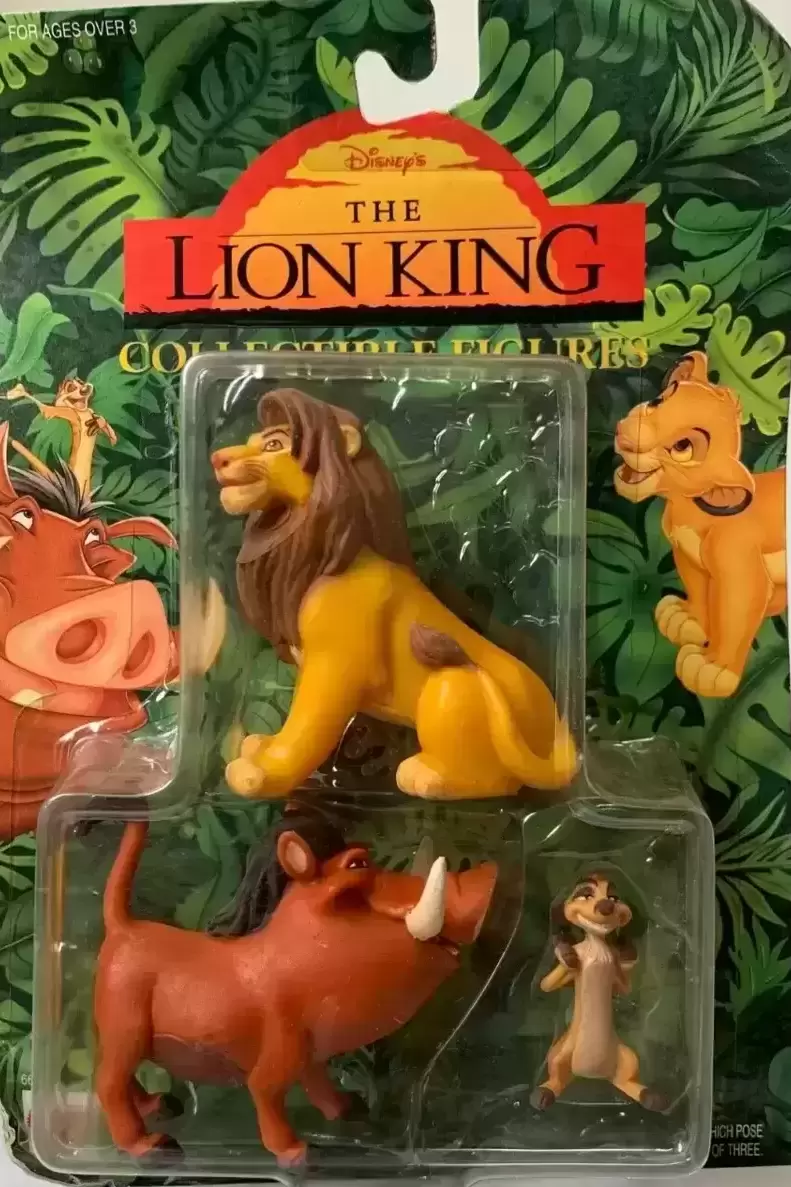 The Lion King (Mattel) - Simba, Timon & Pumbaa