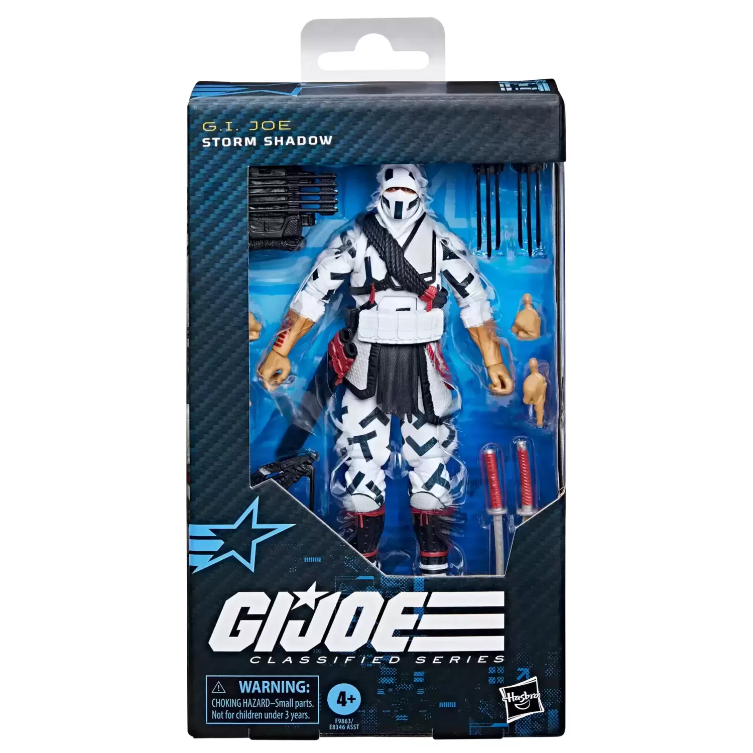 G.I JOE Olympus Series factory Snake Eyes & Storm Shadow Action Figures HASBRO