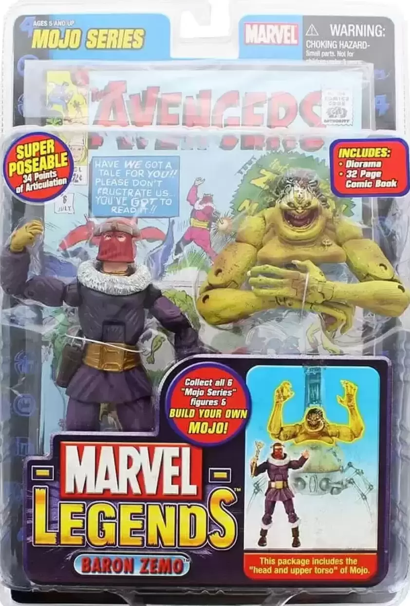 Marvel Legends Toy Biz - (2002-2012) - Baron Zemo