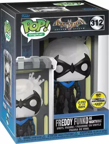 POP! Digital - Batman Arkham Asylum - Freddy Funko as Nightwing