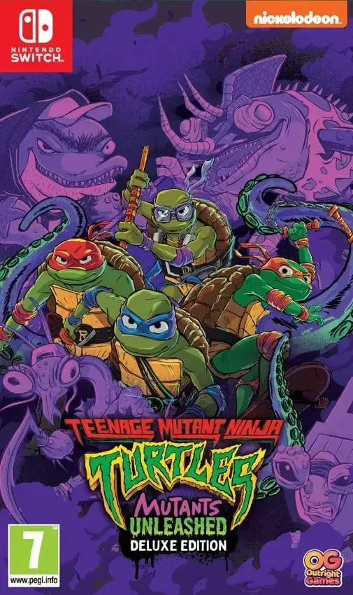 Jeux Nintendo Switch - Teenage Muntant Ninja Turtles Muntants Unleashed Deluxe Edition
