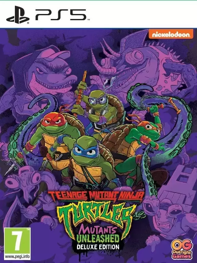 PS5 Games - Teenage Muntant Ninja Turtles Muntants Unleashed Deluxe Edition
