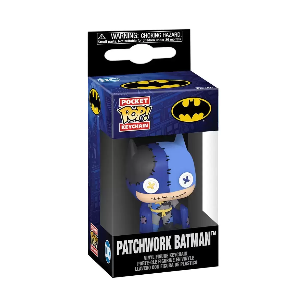 DC Comics - POP! Keychain - Batman - Patchwork Batman