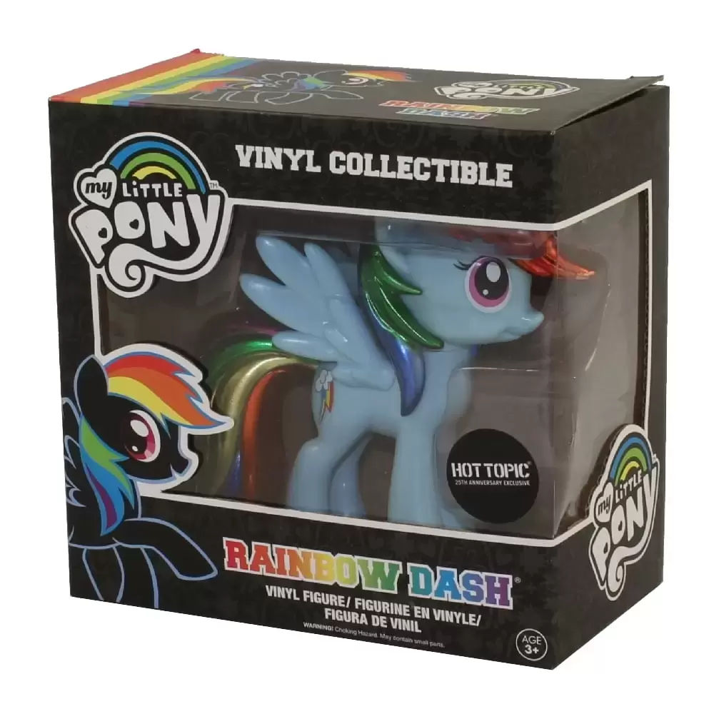 Vinyl Collectible - My Little Pony - Rainbow Dash Metallic