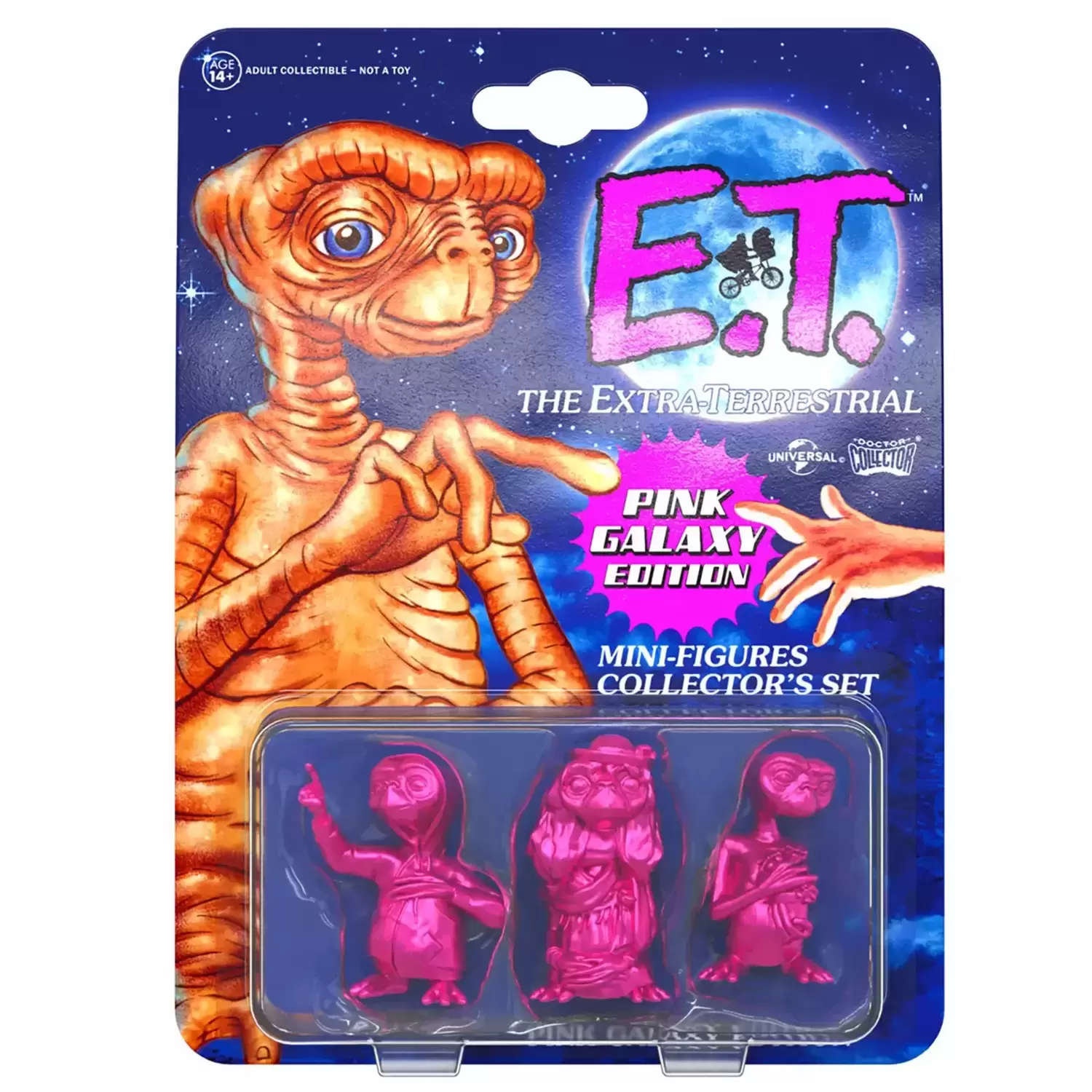 Doctor Collector - E.T. Mini Figures - Pink Galaxy Edition