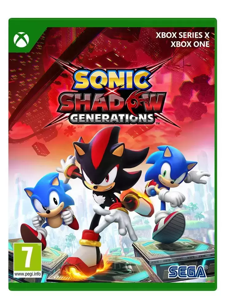 Jeux XBOX Series X - Sonic X Shadow Generations