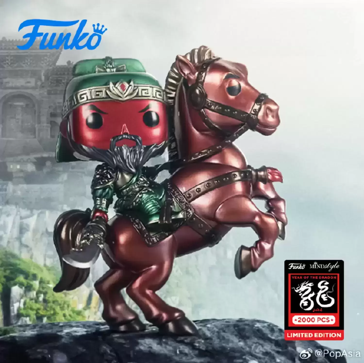 POP! Asia - Guan Yu on Chi Tu