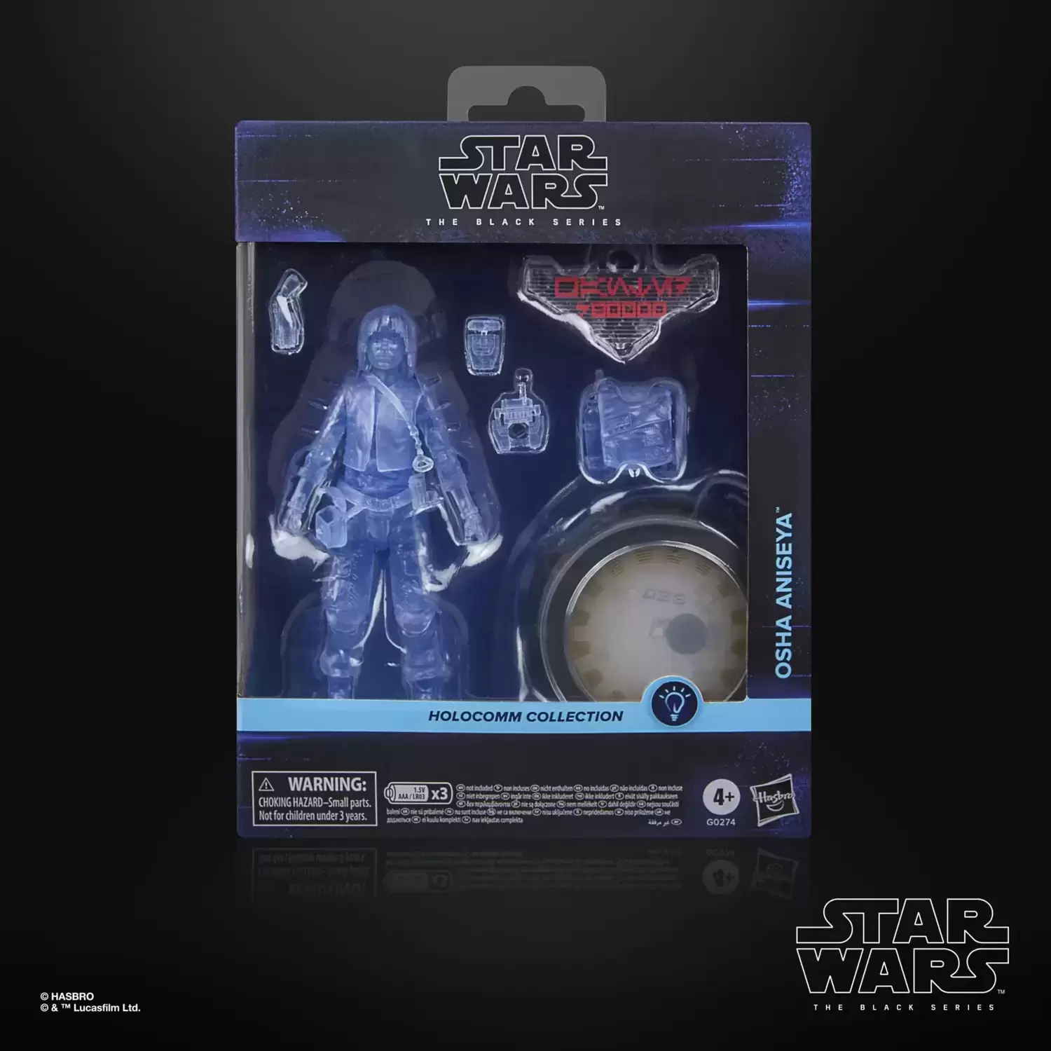 The Black Series - Phase 4 - Osha Aniseya - Holocomm Collection