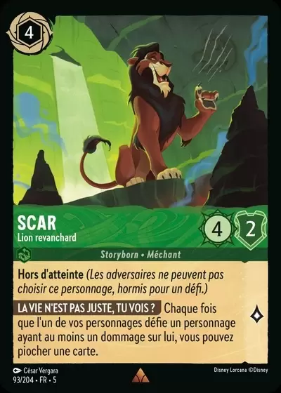 Ciel Scintillant - Chapitre 5 - Scar - Lion Revanchard