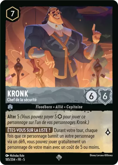 Ciel Scintillant - Chapitre 5 - Kronk - Chef de la Sécurité