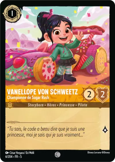 Ciel Scintillant - Chapitre 5 - Vanellope Von Schweetz - Championne de Sugar Rush