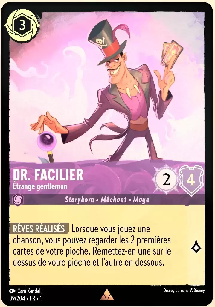 Premier chapitre - Dr. Facilier - Étrange gentleman - Brillante