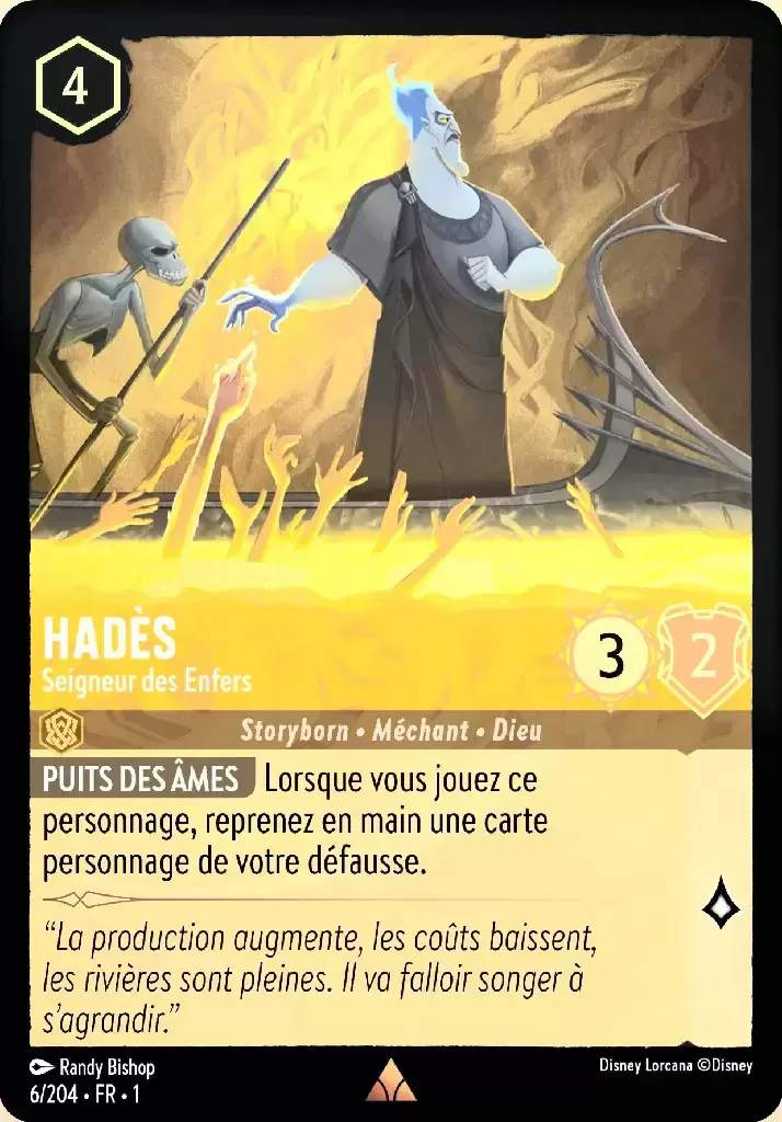 Premier chapitre - Hadès - Seigneur des enfers - Brillante