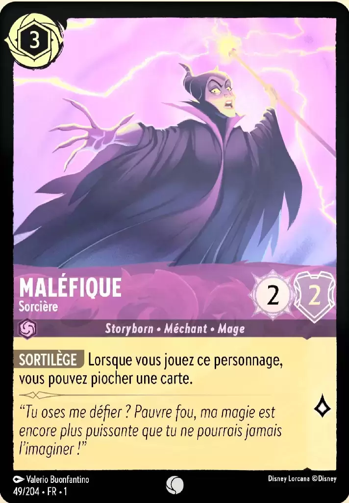 Premier chapitre - Maléfique - Sorcière - Brillante