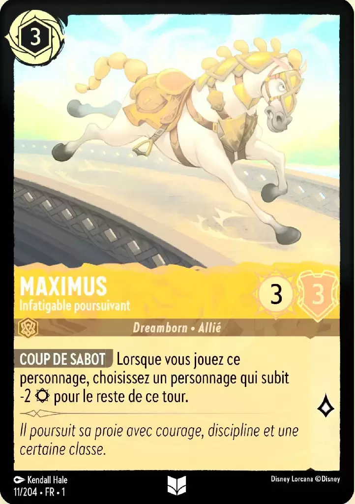 Premier chapitre - Maximus - Infatigable poursuivant - Brillante