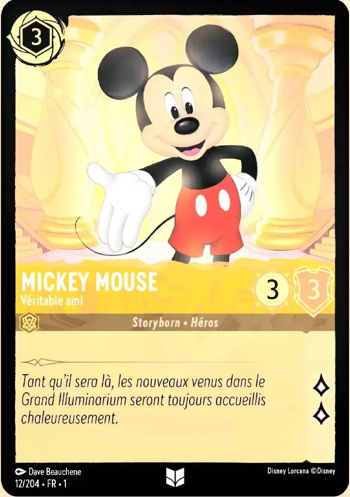 Premier chapitre - Mickey Mouse - Véritable ami - Brillante