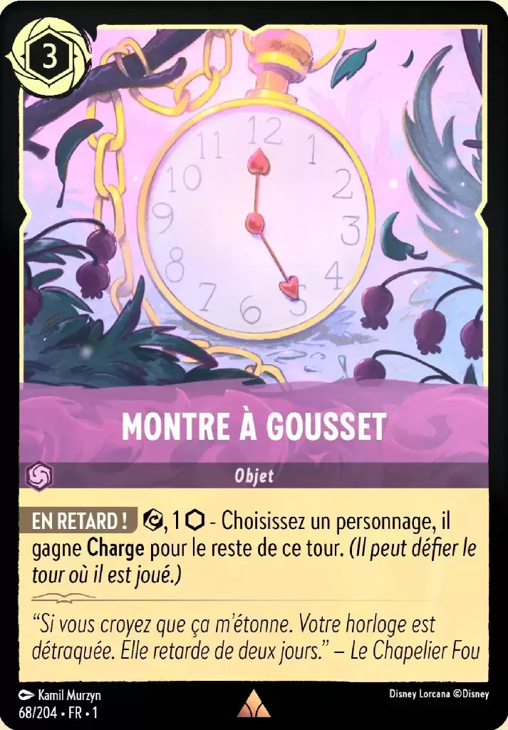 Premier chapitre - Montre à Gousset - Brillante
