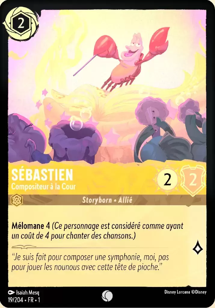 Premier chapitre - Sébastien - Compositeur à la Cour - Brillante