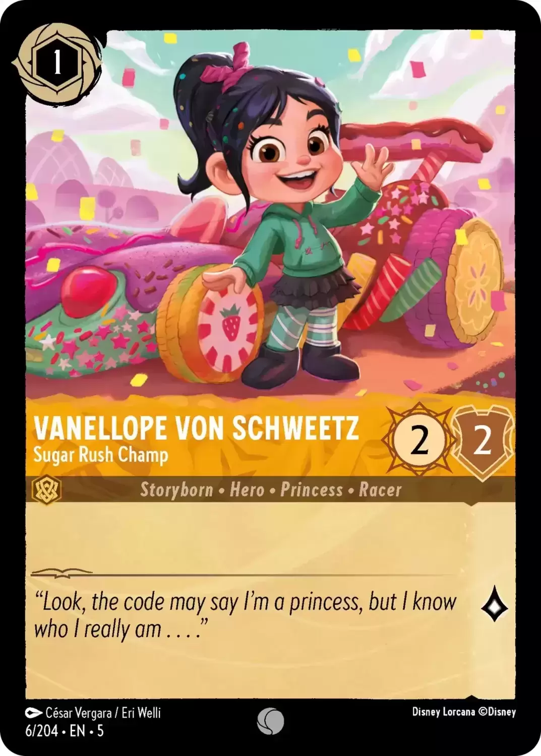 Shimmering Skies - Vanellope Von Schweetz - Sugar Rush Champ