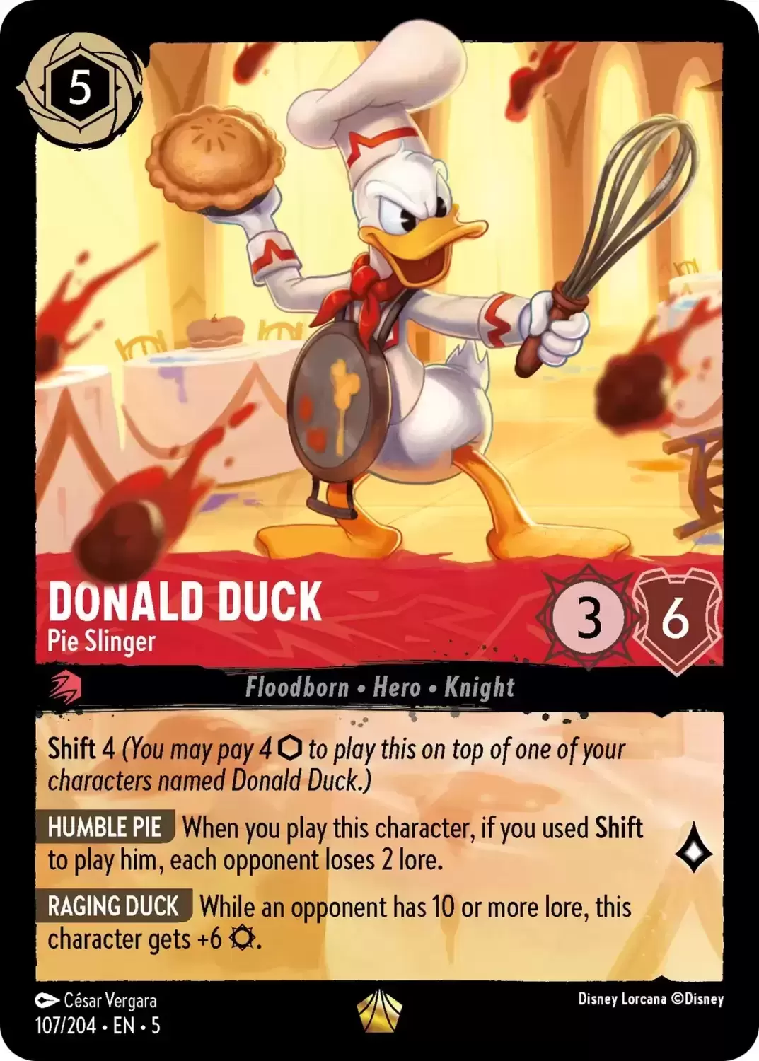 Shimmering Skies - Donald Duck - Pie Slinger