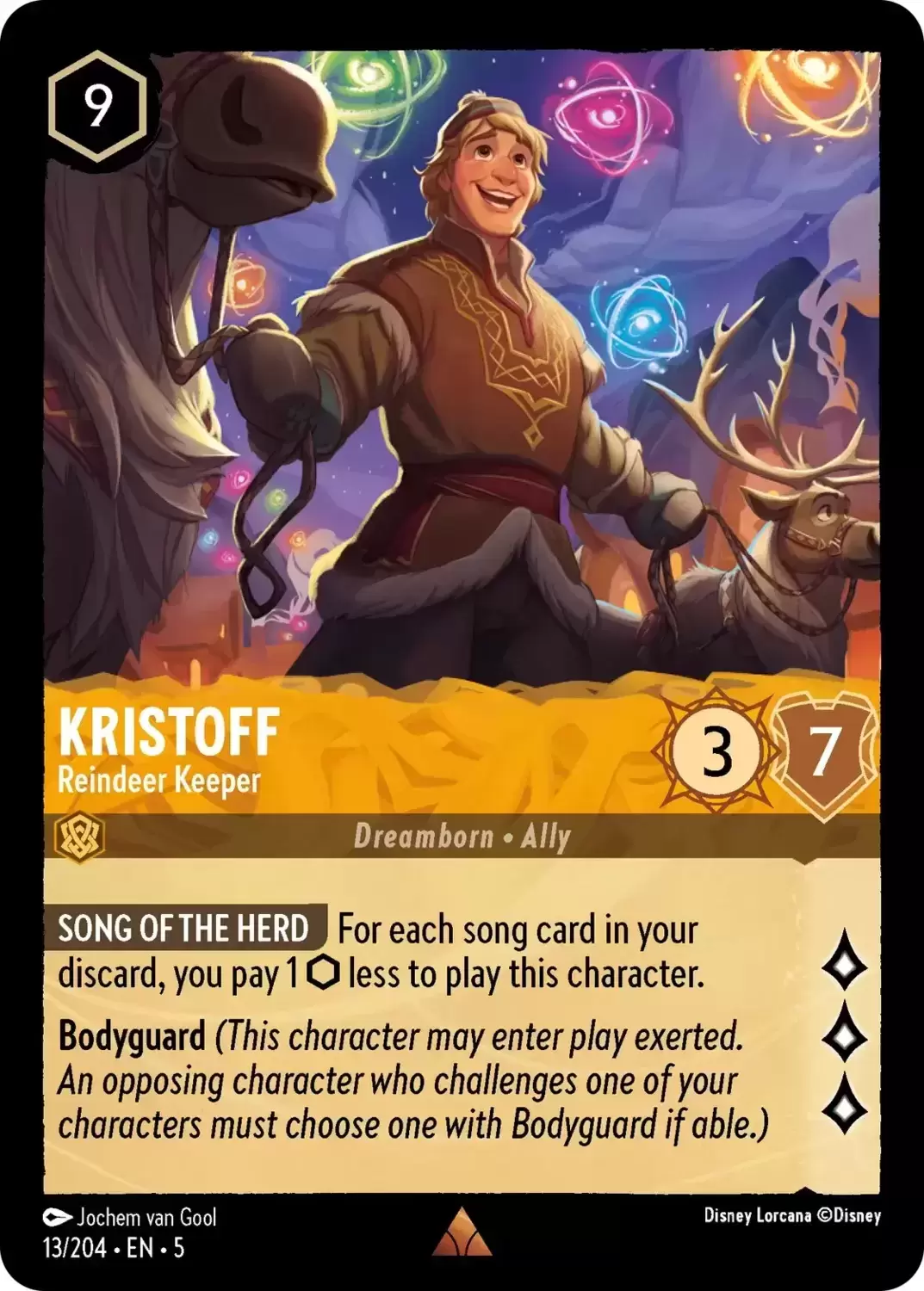 Shimmering Skies - Kristoff - Reindeer Keeper