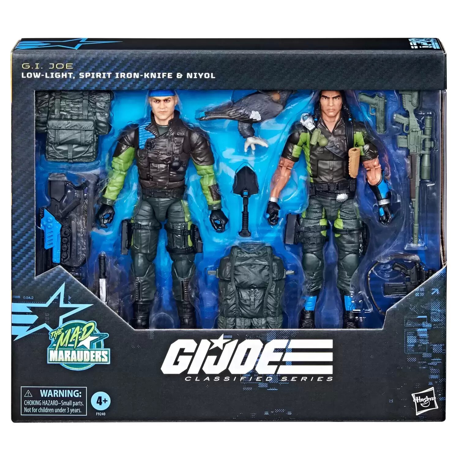 G.I. JOE - Classified Series - The Mad Marauders : Low-Light, Spirit Iron-Knife & Niyol