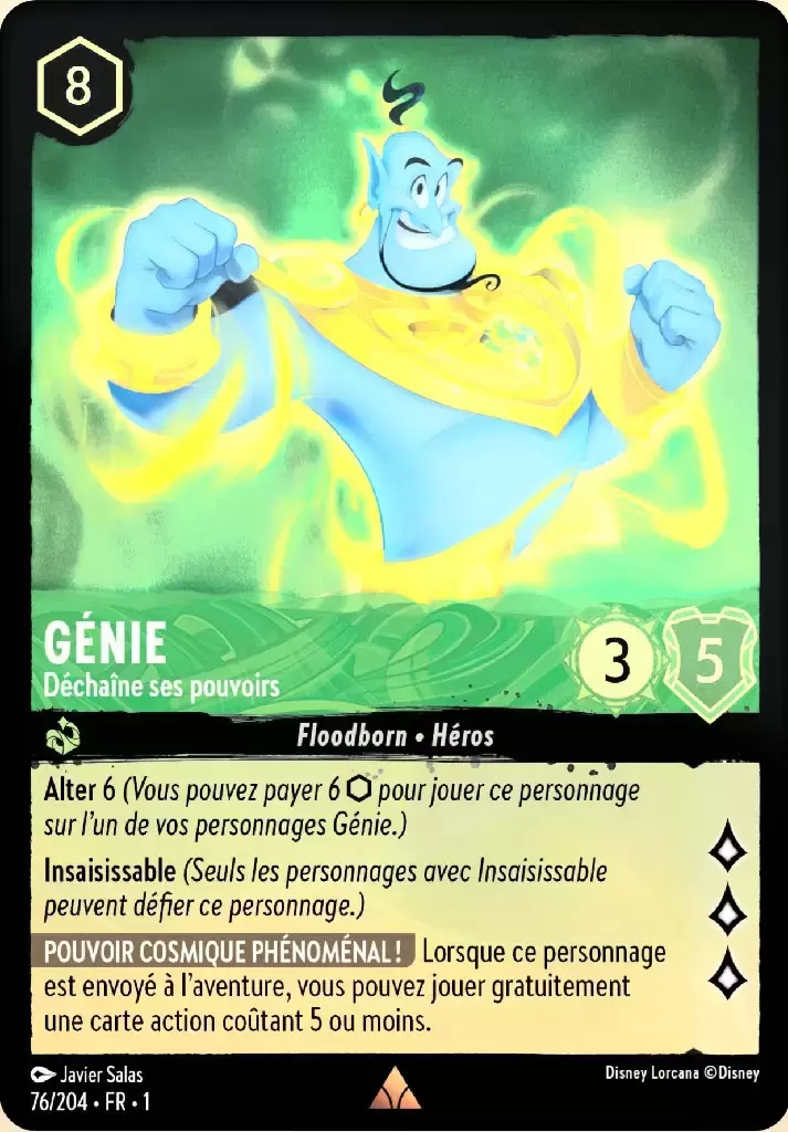 Premier chapitre - Génie - Déchaîne ses pouvoirs - Brillante