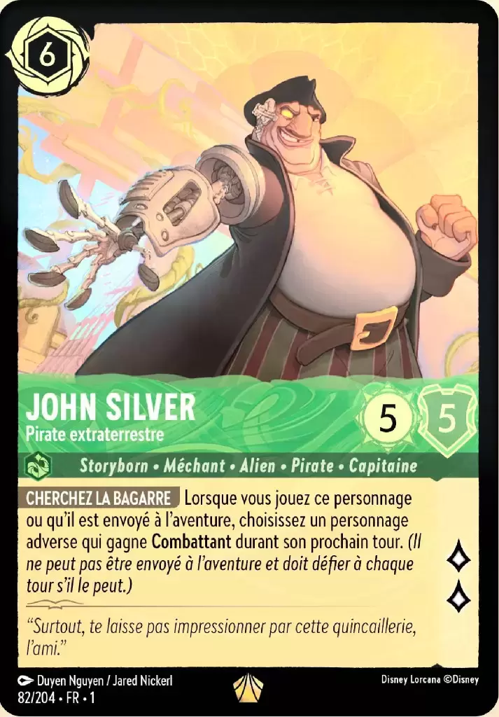 Premier chapitre - John Silver - Pirate extraterrestre - Brillante